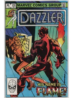 Dazzler 23 Marvel Comics 1983 VF- 7.5 1st Flame Luke Cage Iron Fist